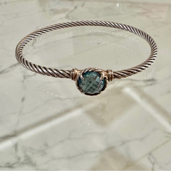 David Yurman Petite Châtelaine Bracelet in Blue - Picture 1 of 4